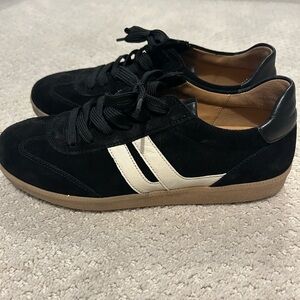 Gabor Retro Black Sneakers